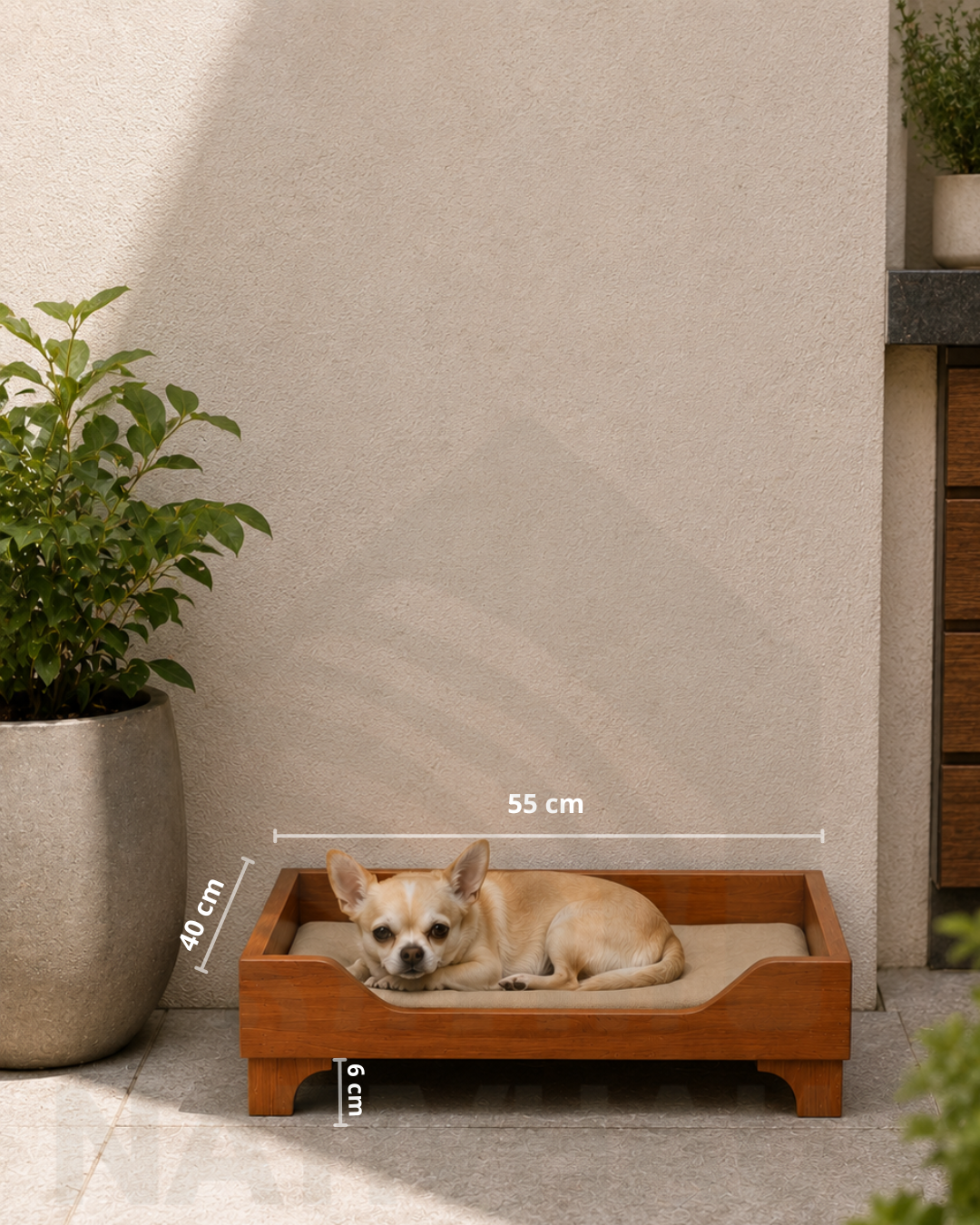CAMA ELEVADA PARA MACOTAS 🐾