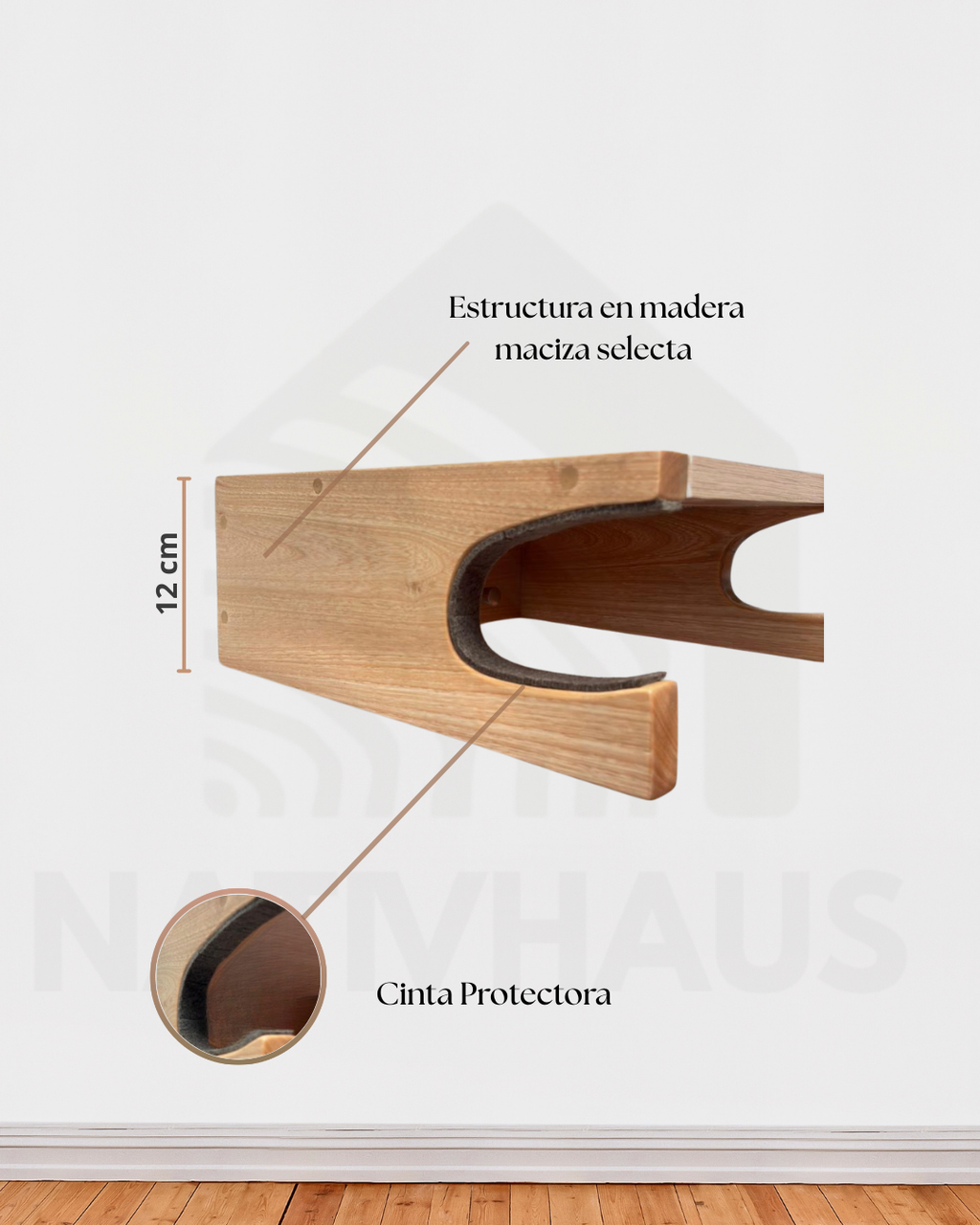 SOPORTE HORIZONTAL COMPACT PRO 🧱🚲