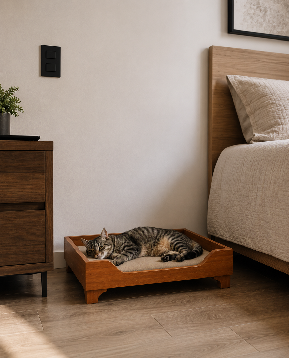 CAMA ELEVADA PARA MACOTAS 🐾
