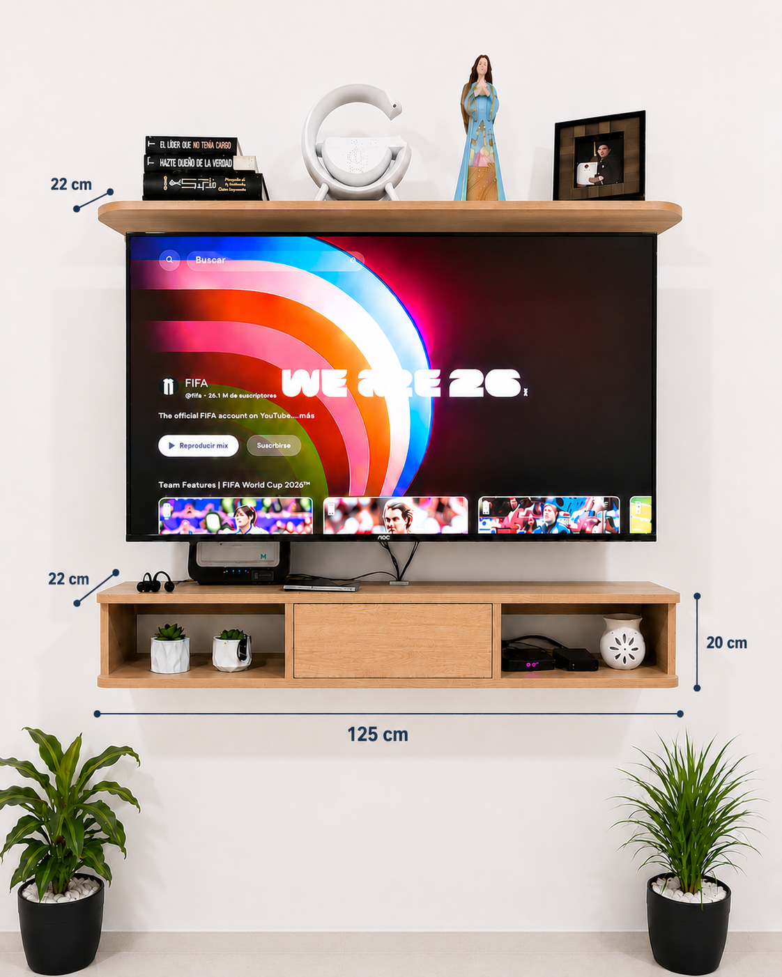 CENTRO DE ENTRETENIMIENTO PARA TV 📺