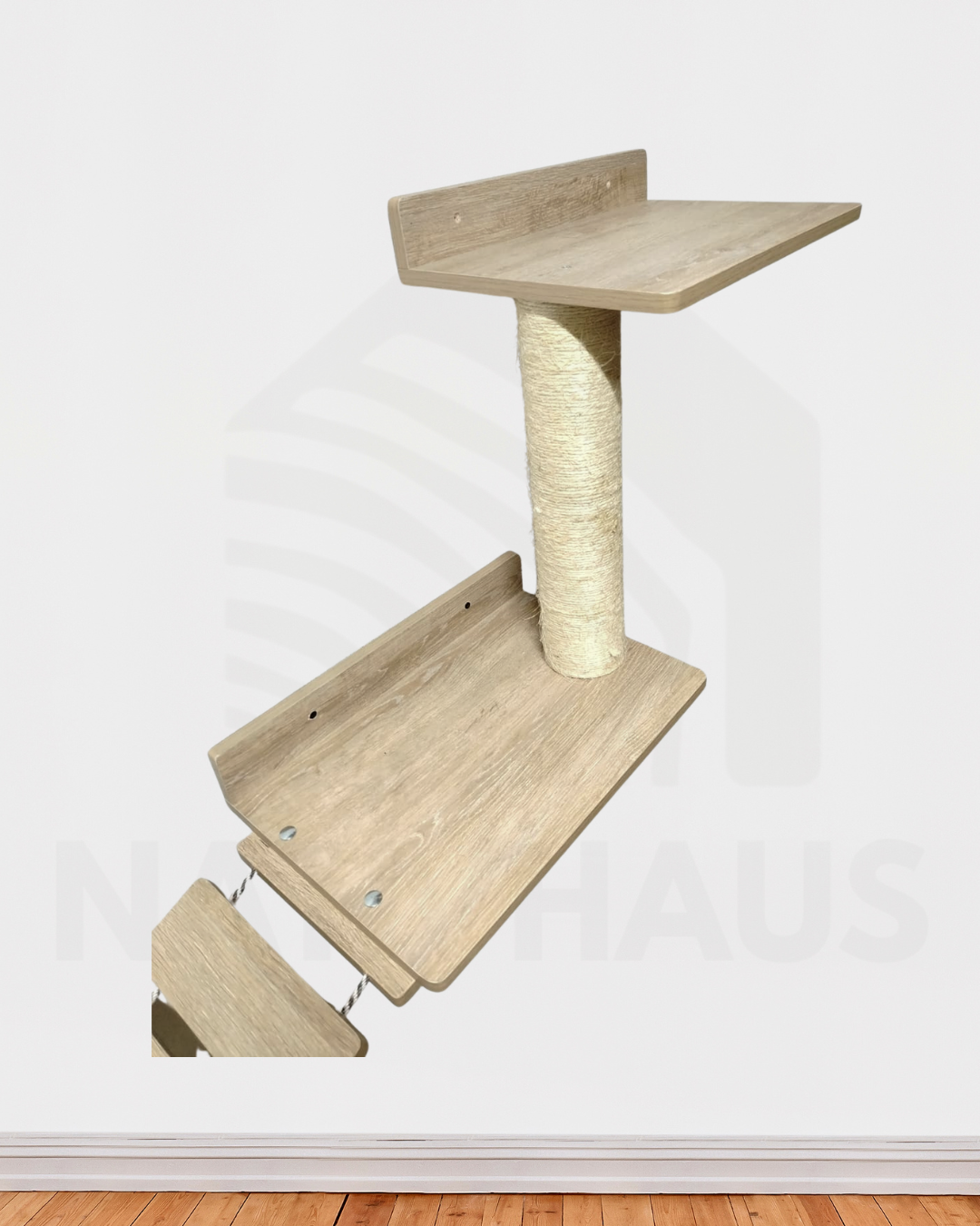 GIMNASIO MURAL PARA GATOS 🏋️🐈