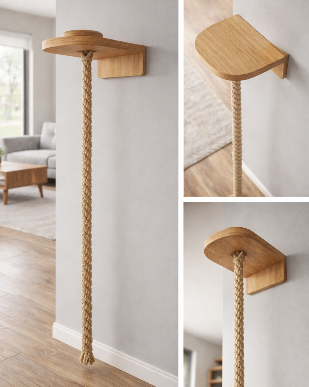 CUERDA DE ESCALADA PARA GATOS 🧗🐾🪢