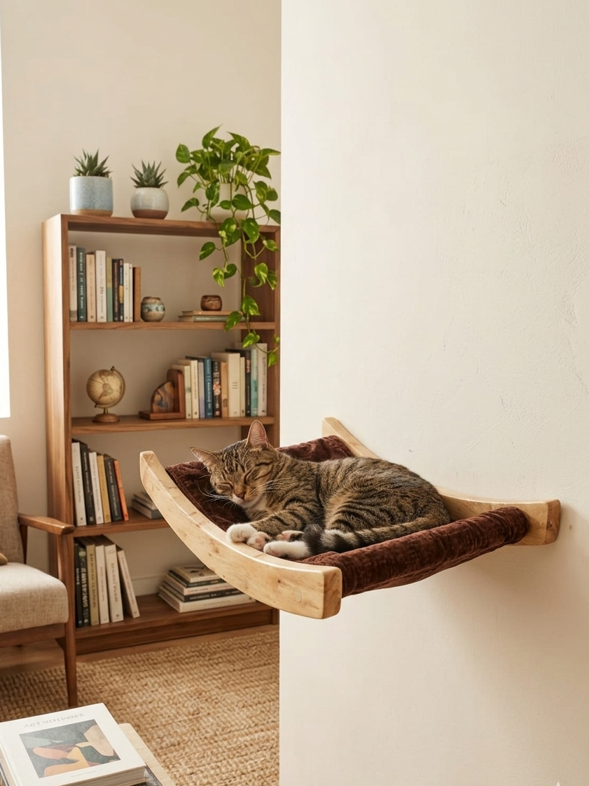 HAMACA FLOTANTE PARA GATOS | CAT HAMOOCK  😺🛏️